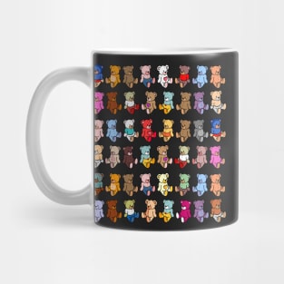 Cute Colourful Teddies Mug